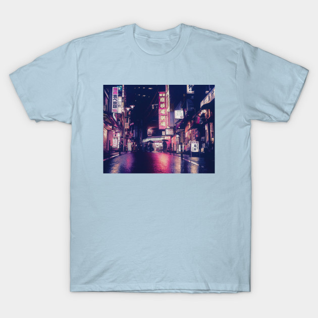 Disover Tokyo Streets #2 (Anime Style) - Anime Tokyo - T-Shirt