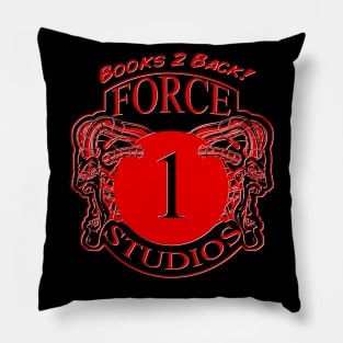 Books 2 Back by Force 1 Studios 2 Pillow