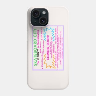 Vintage Skateboard City - America's First Ever Skate Park Phone Case