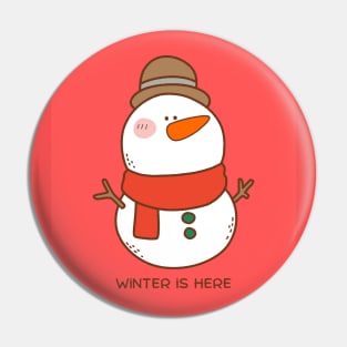 Winter is here Pin