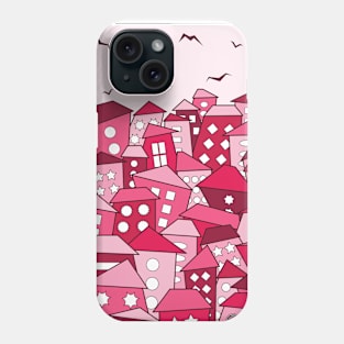 Rootless City in Love Phone Case