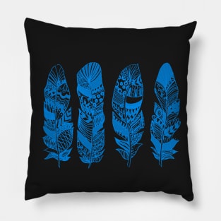 Never too many Feathers Pillow