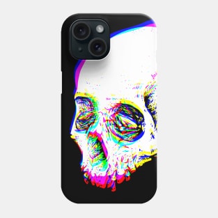 Skull Glitch Phone Case