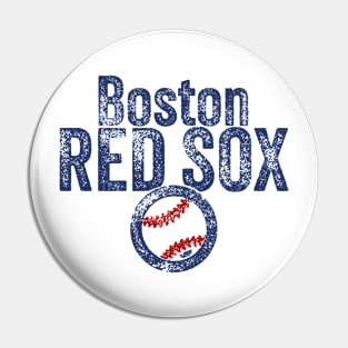 Red Sox Baseball Weathered Pin