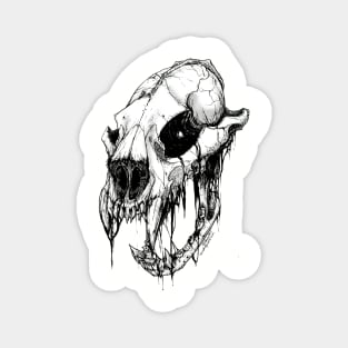 Monster Skull Magnet