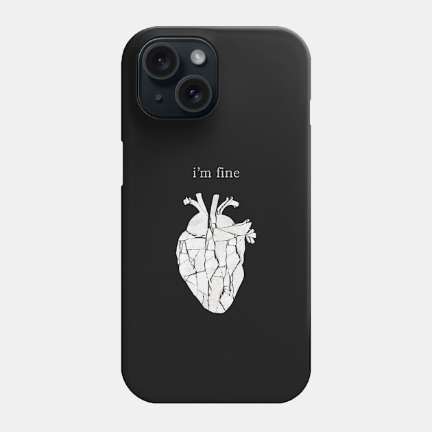 Broken Heart Phone Case by SashaRusso