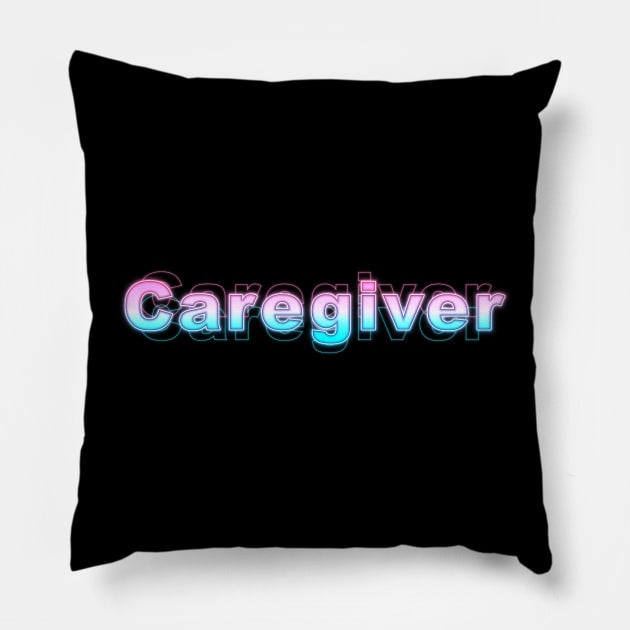 Caregiver Pillow by Sanzida Design