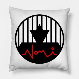 KN Circle Logo Pillow