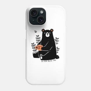 'In Your Bear Time' Animal Conservation Shirt Phone Case