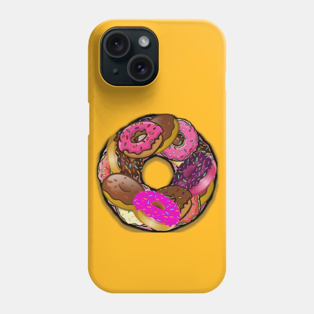 Donut de Donuts Phone Case by AsKartongs