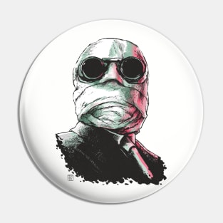 Invisible Man Pin