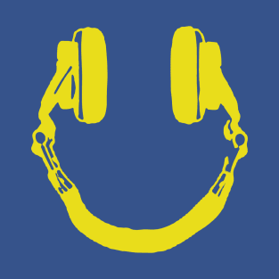 headphone smiler1 T-Shirt