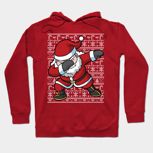 Belastingen Slijm Monumentaal Dabbing Santa Claus Ugly Christmas Sweater - Santa Claus - Hoodie |  TeePublic