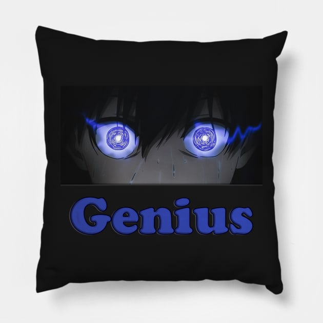 Blue Lock Yoichi Isagi's Eyes Pillow by Hani-Clothing