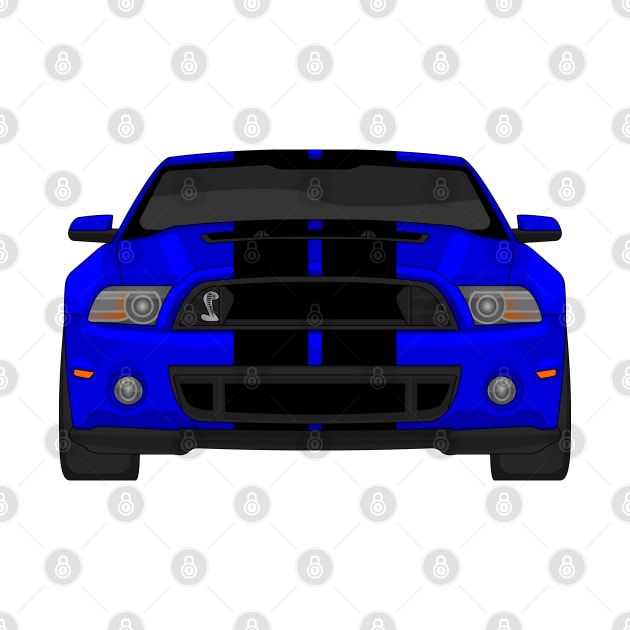 MUSTANG SHELBY GT500 DARK-BLUE by VENZ0LIC