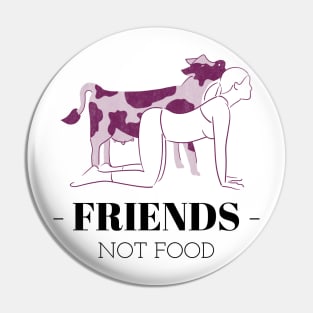 Vegan for animals Pin