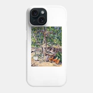 Beneath The Fig Tree, Debajo de la Higuera Phone Case