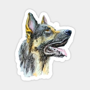 German shepherd Magnet