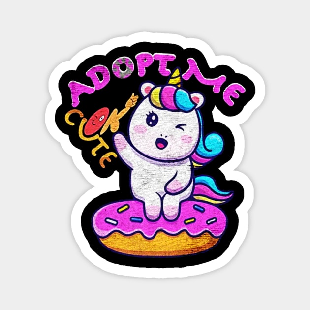 Unicorn adopt me Magnet by TapABCD