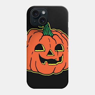 Happy Halloween Pumpkin (Outlined) Phone Case