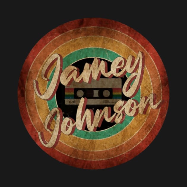 Jamey Johnson Vintage Circle Art