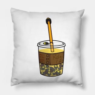 Rubber Ducky Isopod Turmeric Boba Pillow