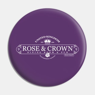 Rose & Crown Pin