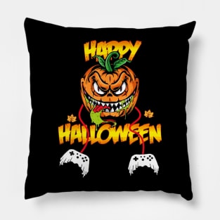 Ghosts Controller Halloween Pillow