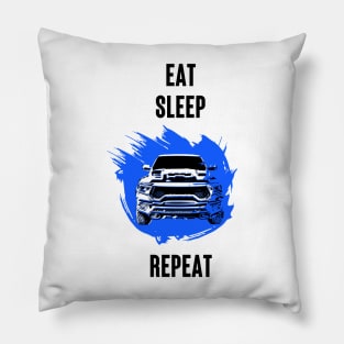 Eat Sleep Drive TRX Repeat Pillow