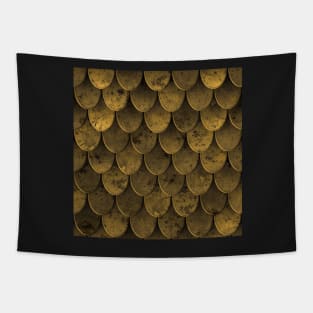 Scaled Gold Tapestry