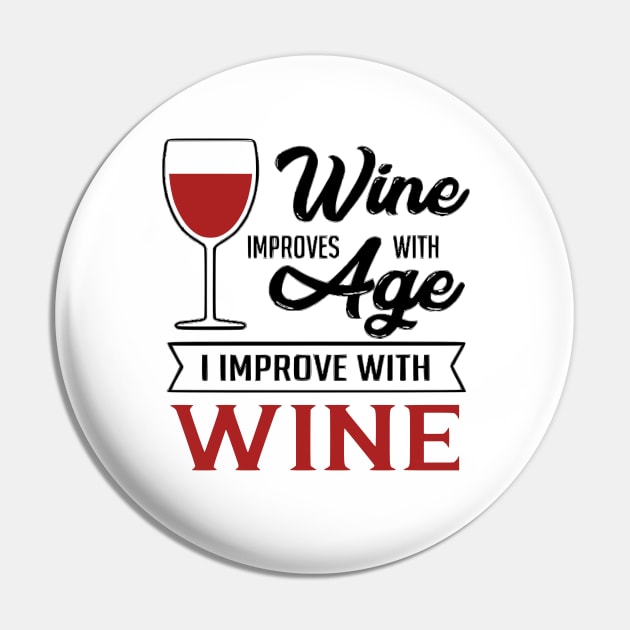 Wine Humour Pin by NomesInk