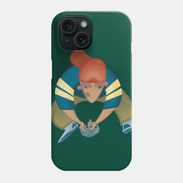 Classic Console Gamer Phone Case by DanielLiamGill