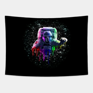 Rainbow Astronaut Tapestry