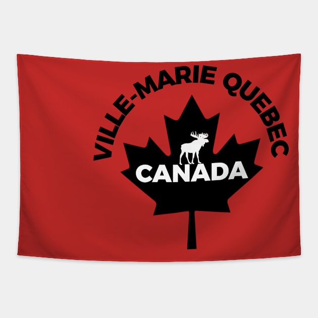 Ville-Marie Quebec - Canada Locations Tapestry by Kcaand