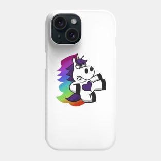 Rainbow Slasher the Unicorn Phone Case