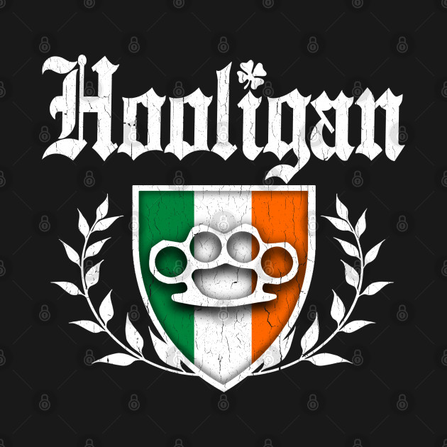 Irish Hooligan (vintage distressed look) - Irish Hooligan - T-Shirt