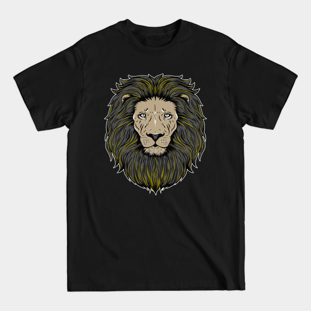 Disover Lion Head Majestic - Lion Head - T-Shirt