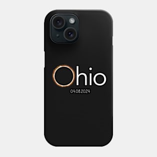 Ohio Total Solar Eclipse 2024 Eclipse 4.08.24 April 8 2024 Phone Case