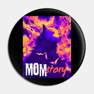 Mom Story Design Pin