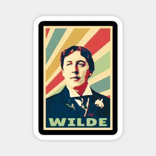 Oscar Wilde Vintage Colors Magnet