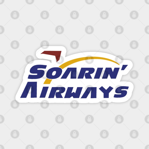 Soarin airways Magnet by Hundred Acre Woods Designs