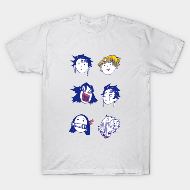 Kimetsu No Yaiba Tanjiro Nezuko Characters Funny Faces Kimetsu