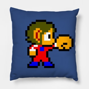 Alex kidd Retro Pixel Pillow