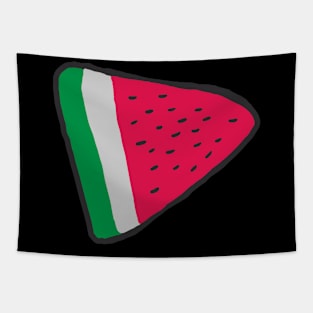 watermelon cartoon art Tapestry