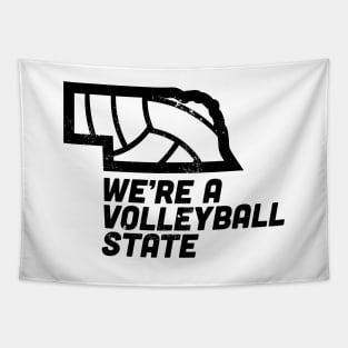 Volleyball State Nebraska Tapestry