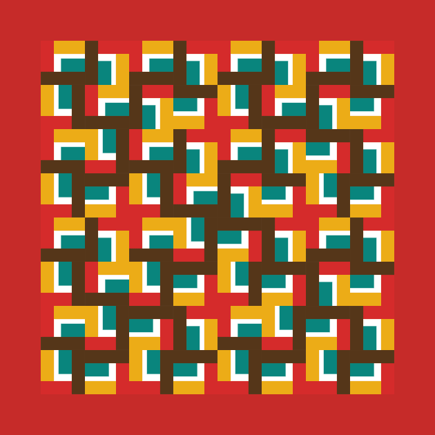 Geometric pattern by Gaspar Avila