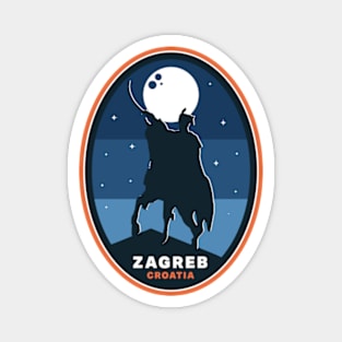 Zagreb Croatia Magnet