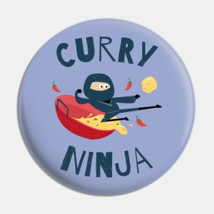 Curry Ninja Pin