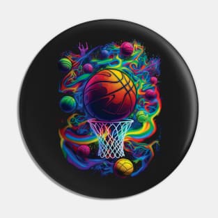 Order in the Basketball Court Pin