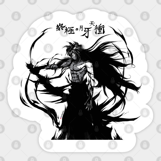 Final Getsuga Tenshou Art By Q10mark Bleach Ichigo Sticker